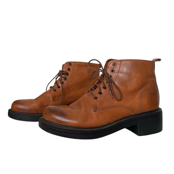 Marta Parret chukka boot lace up leather size 37 - Picture 1 of 7